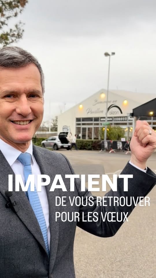 Impatient de vous retrouver pour la cérémonie des vœux et la présentation de la liste. 🧨🚀
Rendez-vous lundi 26 janvier 2026 à 18h30 au stade Pompidou - pavillon Alizon